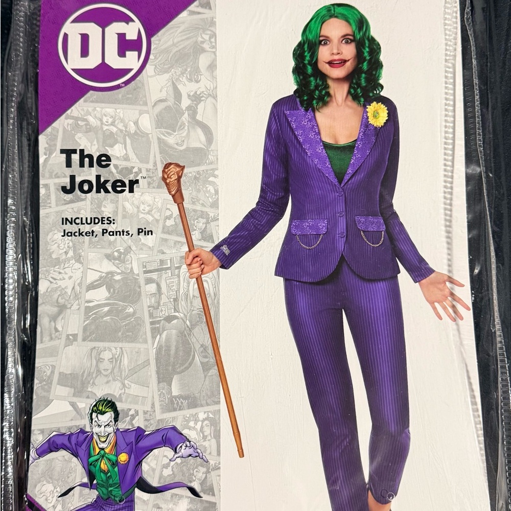 DC Purple Joker Suit XL